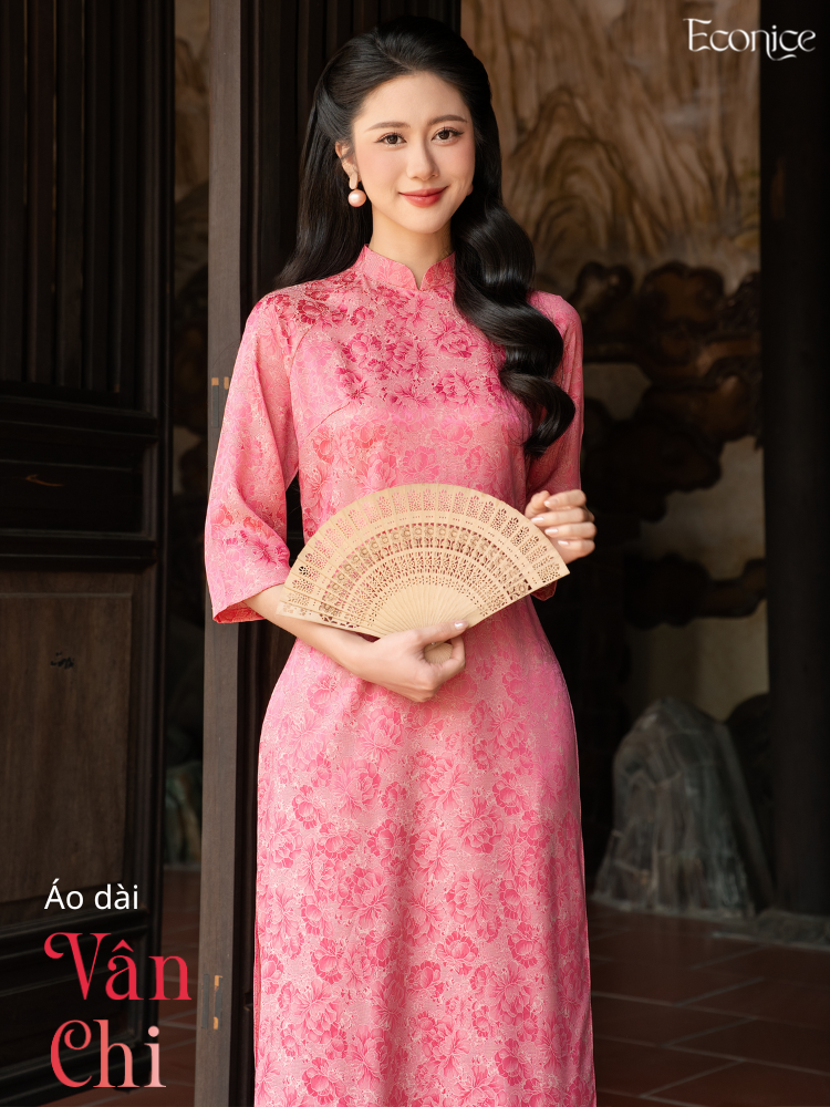 Set áo dài cách tân nữ Econice Vân Chi
