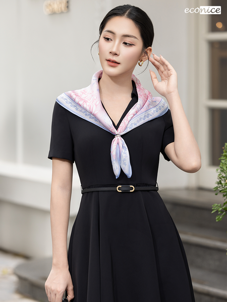 Khăn lụa nữ vuông Econice KV02