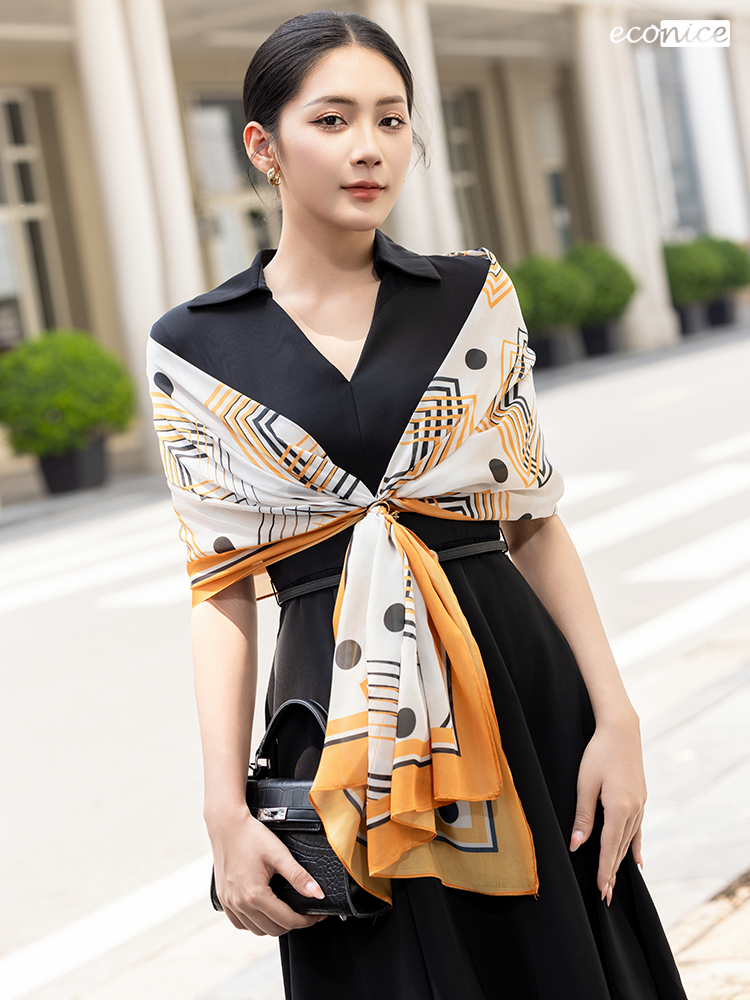 Khăn lụa nữ dài Econice KD04