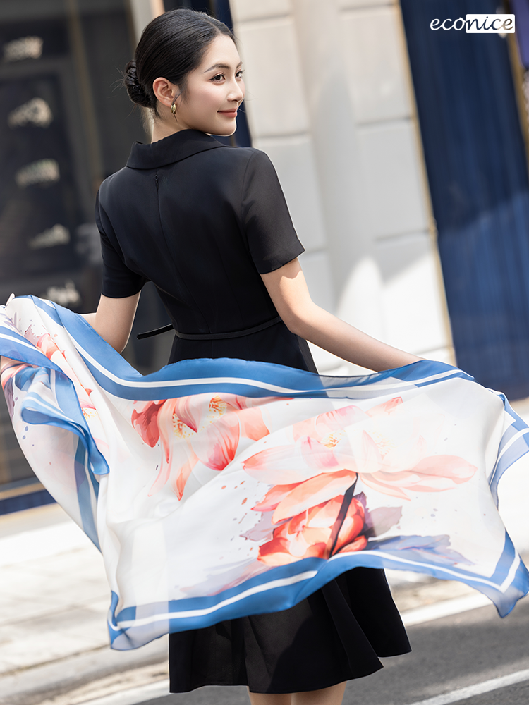 Khăn lụa nữ dài Econice KD16