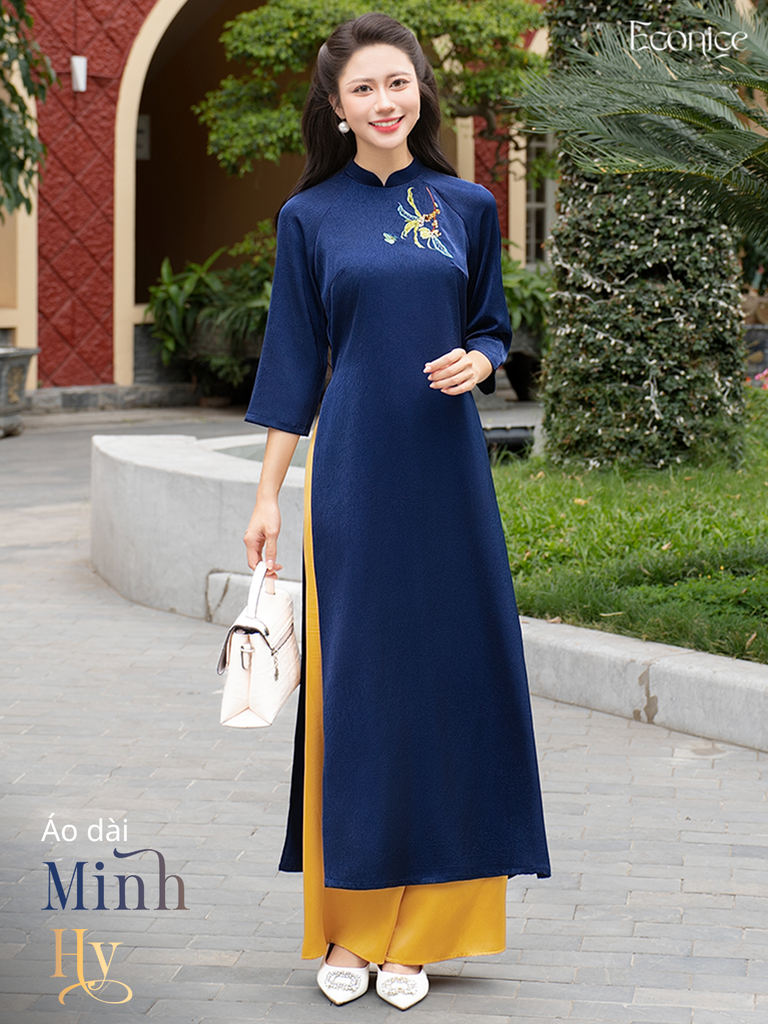 Set áo dài cách tân nữ Econice Minh Hy