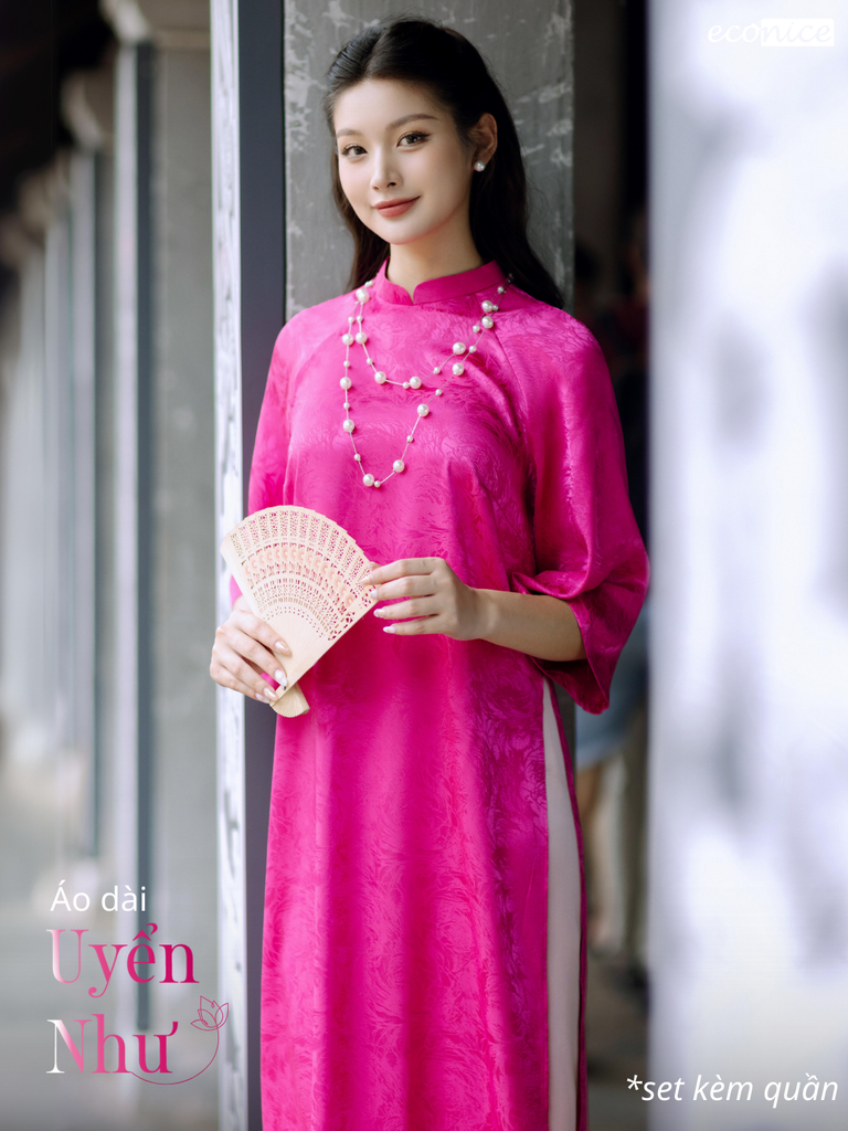 Set áo dài cách tân nữ Econice Uyển Như