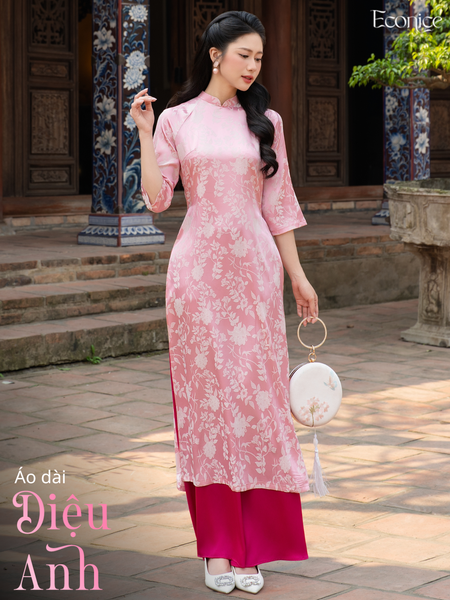 Set áo dài cách tân nữ Econice Diệu Anh