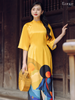 Set áo dài cách tân nữ Econice Quế Sương