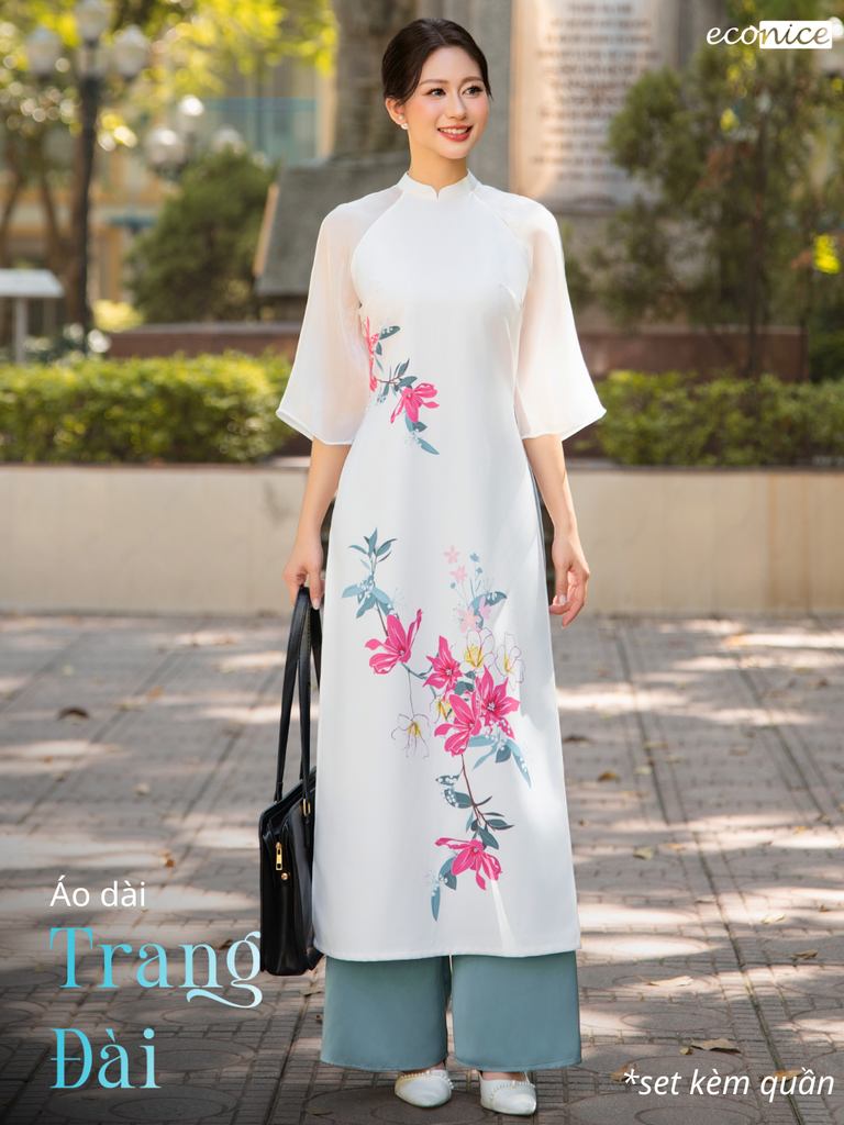 Set áo dài cách tân nữ Econice Trang Đài