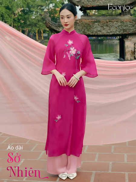 Set áo dài cách tân nữ Econice Sở Nhiên
