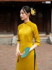 Set áo dài cách tân nữ Econice Quỳnh Lưu
