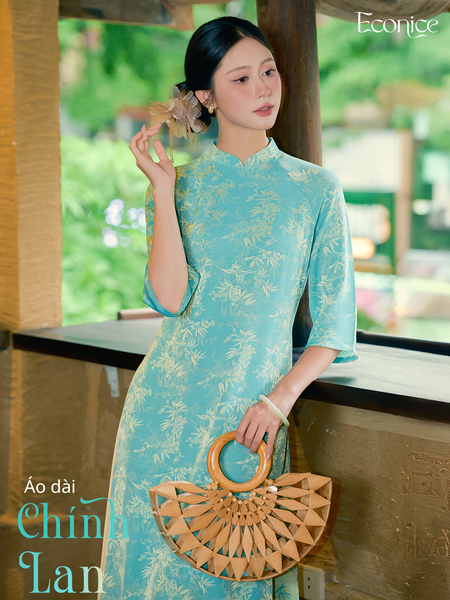 Set áo dài cách tân nữ Econice Chính Lan