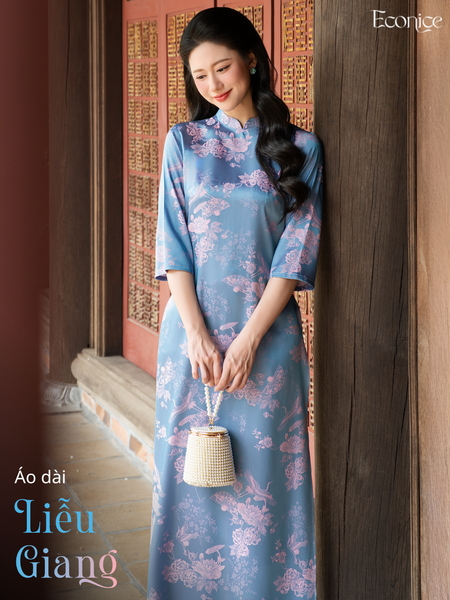 Set áo dài cách tân nữ Econice Liễu Giang