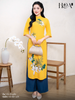 Set áo dài cách tân nữ HOA Linh Ly 2