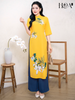 Set áo dài cách tân nữ HOA Linh Ly 2