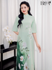Set áo dài cách tân nữ HOA Mộc Trà 2
