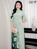 Set áo dài cách tân nữ HOA Mộc Trà 2