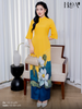Set áo dài cách tân nữ HOA Bích Liên 2
