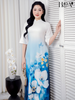 Set áo dài cách tân nữ HOA Tường Lam 2