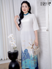 Set áo dài cách tân nữ HOA Thiên Di 2