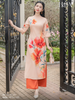 Set áo dài cách tân nữ HOA Hương Ly