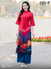 Set áo dài cách tân nữ HOA Hạ Châu 2