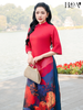 Set áo dài cách tân nữ HOA Hạ Châu 2