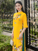 Set áo dài cách tân nữ HOA Hoàng Lan