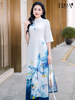 Set áo dài cách tân nữ HOA Điệp Sương 2