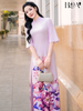 Set áo dài cách tân nữ HOA Quỳnh Châu