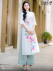 Set áo dài cách tân nữ HOA Trang Đài 2