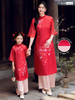 Set áo dài cách tân nữ Econice Xuân Nghi