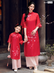 Set áo dài cách tân nữ Econice Xuân Nghi