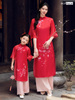 Set áo dài cách tân nữ Econice Xuân Nghi