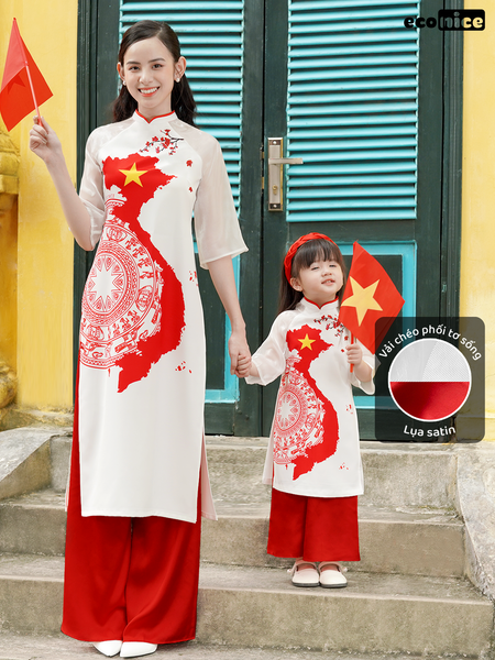 ️🎊 Áo dài cách tân bé gái 💋𝑻𝑨̣̆𝑵𝑮 𝑲𝑬̀𝑴 𝑻𝑼𝑹𝑩𝑨𝑵 XOẮN📍 Váy đầm  thiết kế HÀNG VNXK cho trẻ em từ 1 - 8 tuổi - cách tân dạ hoa trắng |  Lazada.vn