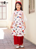 Set áo dài bé gái Econice Ad028 (ko kèm mấn)