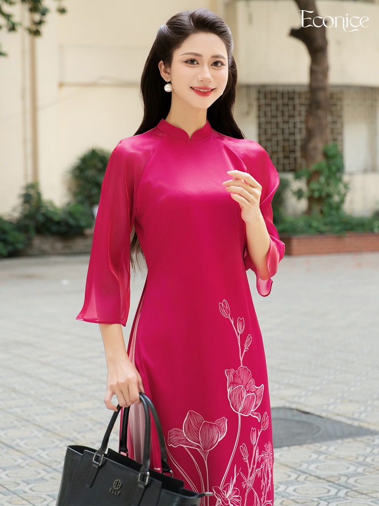 Set áo dài cách tân nữ Econice Yến Nhung