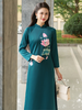 Set áo dài cách tân nữ Econice Cẩm Nhung