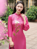 Set áo dài cách tân nữ Econice Thiều Hoa