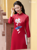 Set áo dài cách tân nữ Econice Thi Hoa