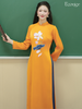 Set áo dài cách tân nữ Econice Sa Liên