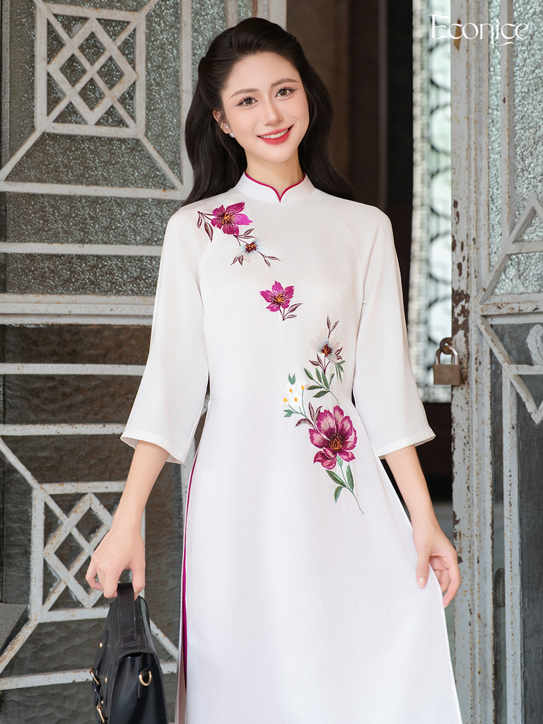 Set áo dài cách tân nữ Econice Minh Châu