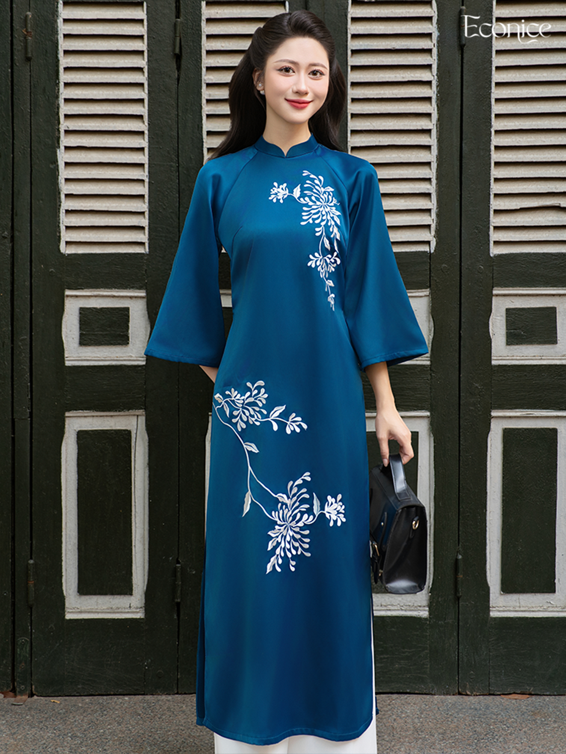 Set áo dài cách tân nữ Econice Thanh Hà
