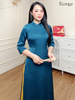 Set áo dài cách tân nữ Econice Lâm My