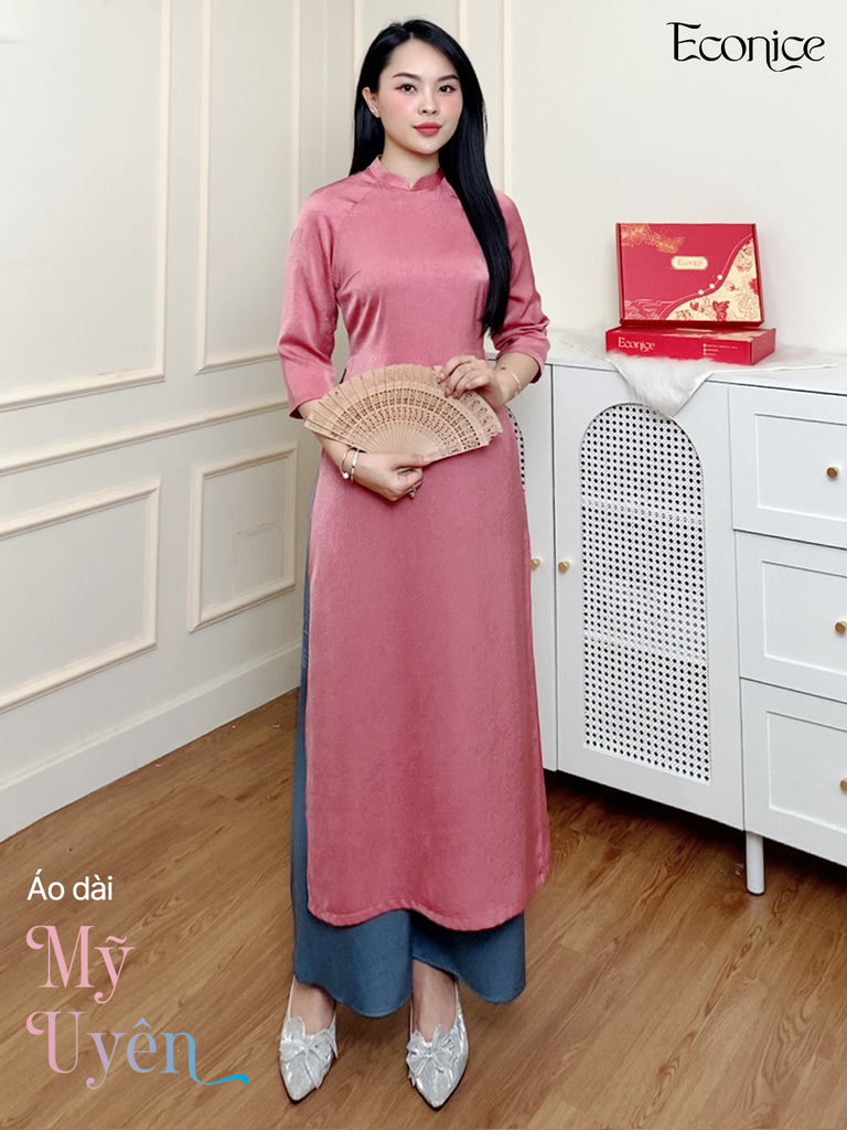 Set áo dài cách tân nữ Econice Mỹ Uyên