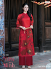 Set áo dài cách tân nữ Econice Viên Minh