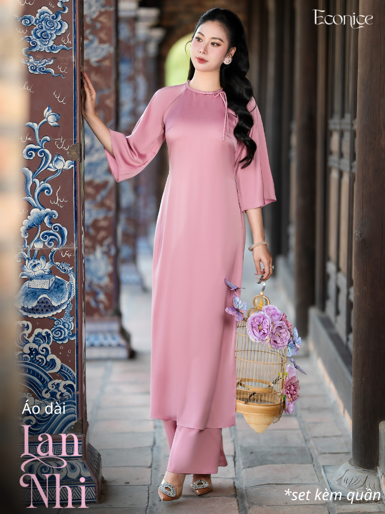 Set áo dài cách tân nữ Econice Lan Nhi