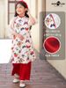Set áo dài bé gái Econice Ad028 (ko kèm mấn)
