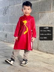 Áo dài cách tân bé trai Econice Việt Nam