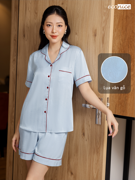 Bộ đồ ngắn Pijama nữ Econice E4spjn02