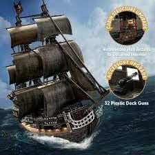 Đồ chơi Cubic Fun - Xếp hình 3D - Queen Anne's Revenge L522H 