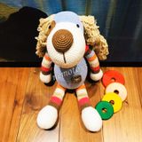  CHÓ POODLE TAI XÙ - Thú bông bằng len – Thú len nhồi bông Amigurumi – NemoToys NemoHandmade 