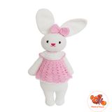  Thú Len Handmade -Kayla Thỏ Ngọc Gái 