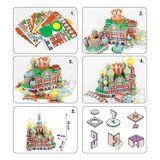 Đồ chơi Cubic Fun - Xếp hình 3D - The Church of The Savior on Spilled Blood MC148H 